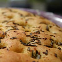 Millet and Sweet Brown Rice Foccacia